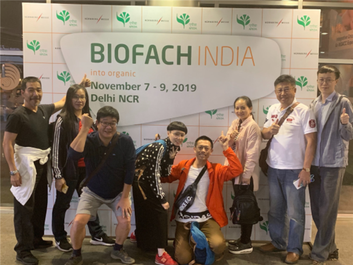 自立晚報 新北農業局率團參加biofach India印度有機展
